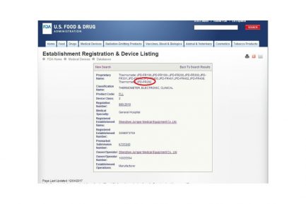 Non – Contact Digital Infrared Forehead Thermometer _2