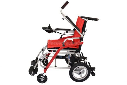 Ultra Lightweight Powered Traveling Wheelchair G11 flipup arm